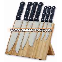 Handmade bamboo wooden magnetic cutlery knife block /Knife Storage