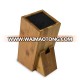 Eco-friendly wholesale bamboo knife block ,knife organizer